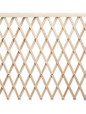 Evenflo Expansion Walk-Thru Room Divider Baby Gate (Natural Wood)